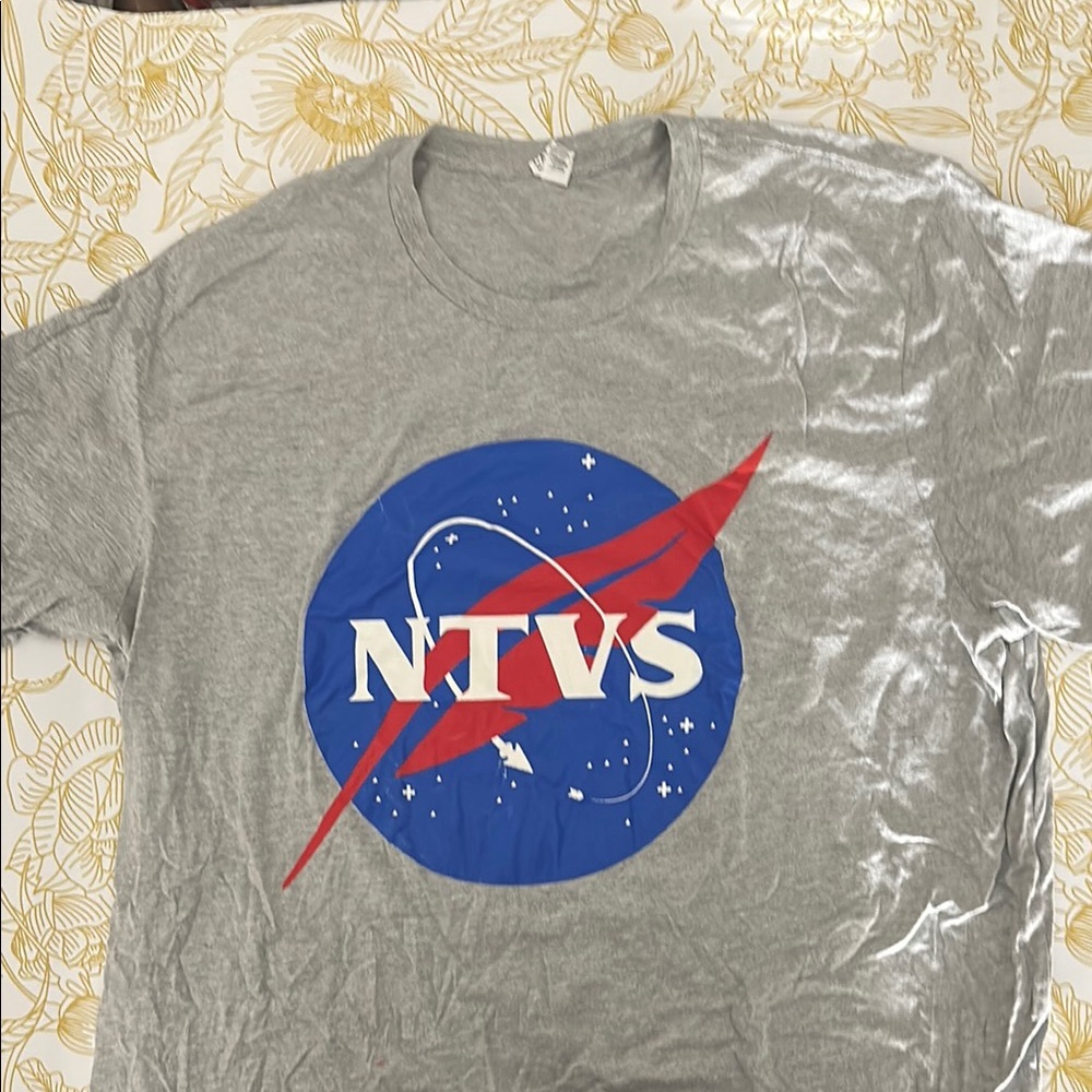 NTVS Gray NTVS Graphic T-Shirt (2XL)